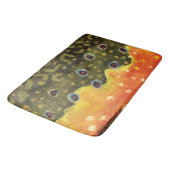 ブルックトラウフフライ釣り氷河学アングラー バスマット (アングル)