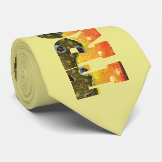 ブルックトラウフライフィッシャーマンズアングラー ネクタイ (ロール)