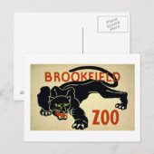 ブルックフィールド・パンサー ポストカード (正面/裏面)