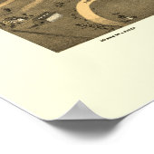 ブルックフィールドMOパノラママップ – 1869 ポスター (角)