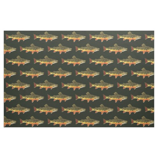 ブルックマスのフライ釣り魚釣り魚学者 ファブリック (ヤード)