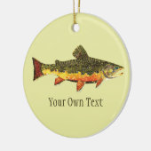 ブルックマスのフライ セラミックオーナメント (左)