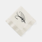 ブルックマスはかりで測写真 縁ありカクテルナプキン (角)