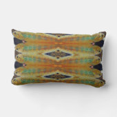 ブルックマス模様プリント枕 ランバークッション (裏面)