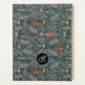 ブルックマス淡水魚ブルーオレンジグレー プランナー手帳 (裏面)