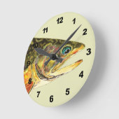 ブルックマス漁師 ラウンド壁時計 (傾斜)