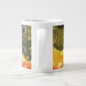 ブルックマス釣り魚類学者アングラー ジャンボコーヒーマグカップ (裏面)