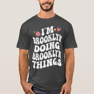 ブルックリンでブルックリンらしいことを Retro Groovy Perso Tシャツ