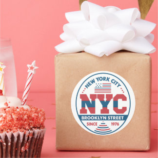 ブルックリンとニューヨーク ラウンドシール