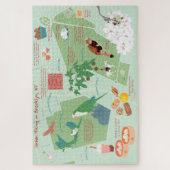 ブルックリンのアーバンハイキングの地図 ジグソーパズル (縦)