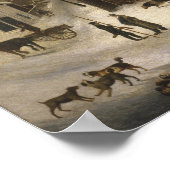 ブルックリンの冬のシーン ポスター (角)