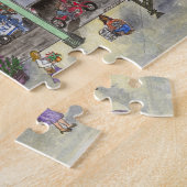 ブルックリンの地下鉄 ジグソーパズル (側面)