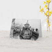 ブルックリンの海軍造船所の引っ張り カード (黄色い花)