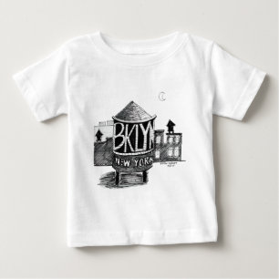 ブルックリンの給水塔 ベビーTシャツ