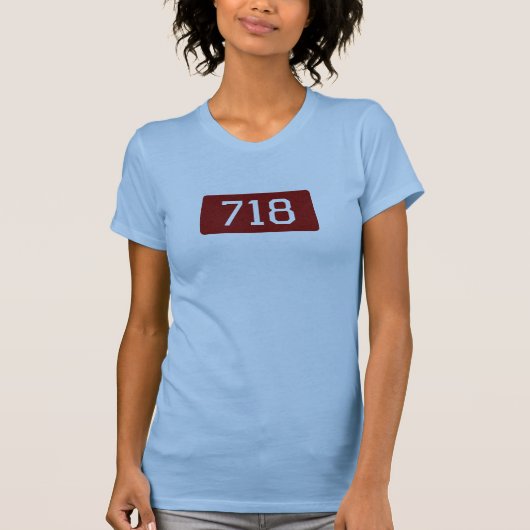 ブルックリンの718人の女王のタンクトップ Tシャツ (正面)