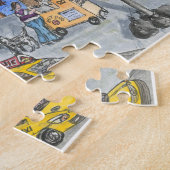 ブルックリンは食べます ジグソーパズル (側面)