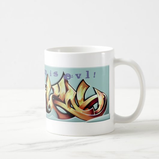 ブルックリンはEVLです! コーヒーマグカップ (右)