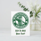 ブルックリンアイルランド語 ポストカード (スタンド正面)