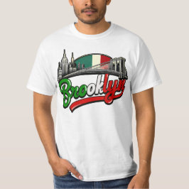 ブルックリンイタリアンレトロスタイル Tシャツ