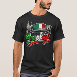 ブルックリンイタリアンレトロスタイル Tシャツ