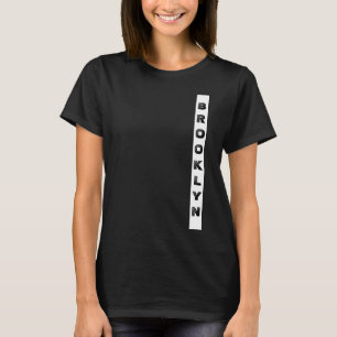 ブルックリンエレガントニューヨークシティニューヨークテンプレートウィメンズ Tシャツ