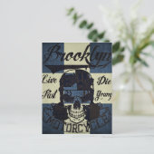 ブルックリンオートバイクラブ ポストカード (スタンド正面)