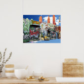 ブルックリンコラージュ ポスター (キッチン)