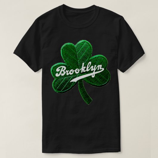 ブルックリンシャムロック Tシャツ (デザイン正面)