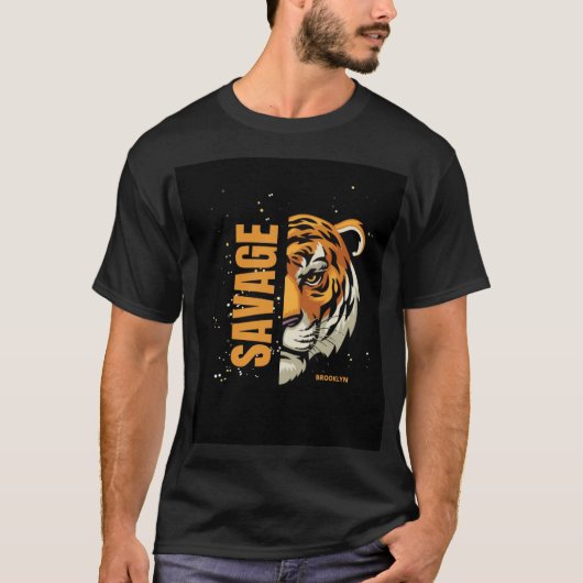 ブルックリンタイガー Tシャツ (正面)