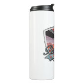 ブルックリンデザイン銀メタリック タンブラー (回転左)