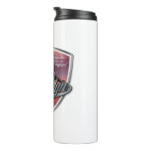 ブルックリンデザイン銀メタリック タンブラー (回転右)