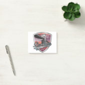 ブルックリンデザイン銀メタリック ポストイット (オフィス)