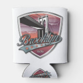 ブルックリンデザイン銀メタリック 缶クーラー (裏面)