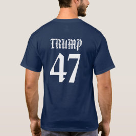ブルックリントランプ47ヴィンテージジャージー – 青 Tシャツ