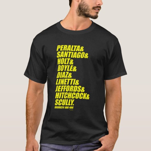 ブルックリンナインアンパサンド Tシャツ (正面)