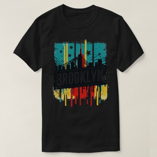 ブルックリンニューヨークヴィンテージ Tシャツ (デザイン正面)