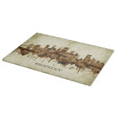 ブルックリンニューヨーク市の町並み カッティングボード (角)