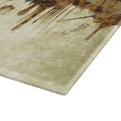 ブルックリンニューヨーク市の町並み カッティングボード (角)