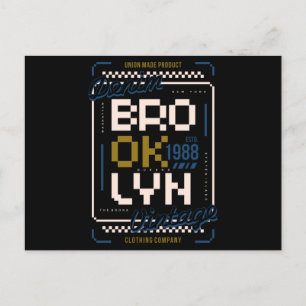 ブルックリンニューヨーク市 ポストカード