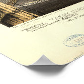 ブルックリンニューヨーク1879アンティークパノラママップ ポスター (角)