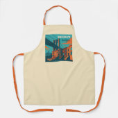 ブルックリンニューヨーク エプロン (正面)