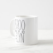 ブルックリンニューヨーク コーヒーマグカップ (正面左)