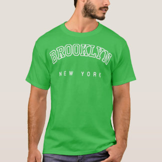 ブルックリンニューヨークUSAレタリング Tシャツ