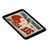 ブルックリンパークミネソタアップル – ヴィンテージトラベル マグネット (右側)