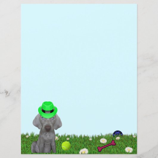 ブルックリンパーソナライズされたダワイマラナーよくはしゃぐズ・デイ (裏面)