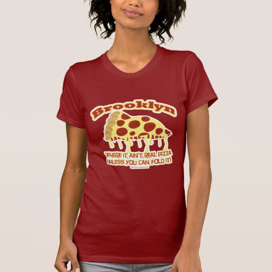 ブルックリンピザ Tシャツ (正面)