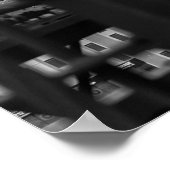 ブルックリンブリッジからのニューヨークシティビュー ポスター (角)