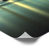 ブルックリンブリッジアットナイトマンハッタンブリッジ ポスター (角)