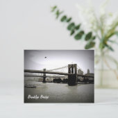 ブルックリンブリッジアートポストカード ポストカード (スタンド正面)