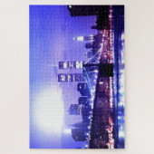 ブルックリンブリッジウォーターカラーデジタルリューション ジグソーパズル (縦)